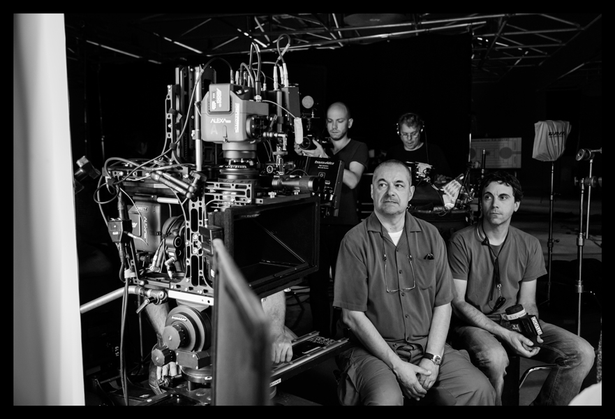 "Alexa M" Julien Lecat pour le Making of, Jean-Pierre Jeunet et Dany Racine 1e AC.