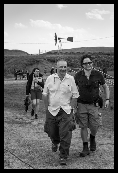 Jean-Pierre Jeunet et Demetri Portelli le stérégraphe.