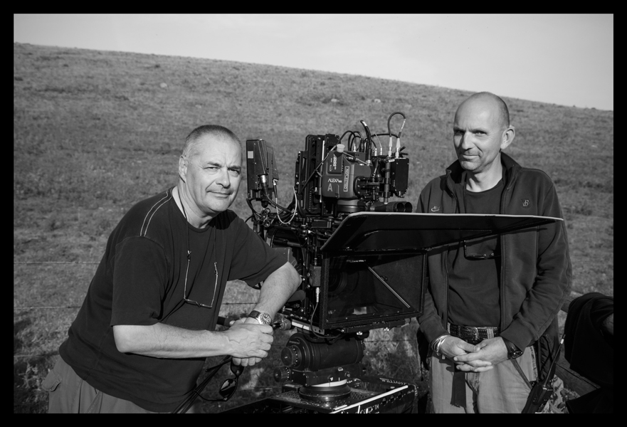 Jean-Pierre Jeunet et le chef opérateur Thomas Hardmeier.