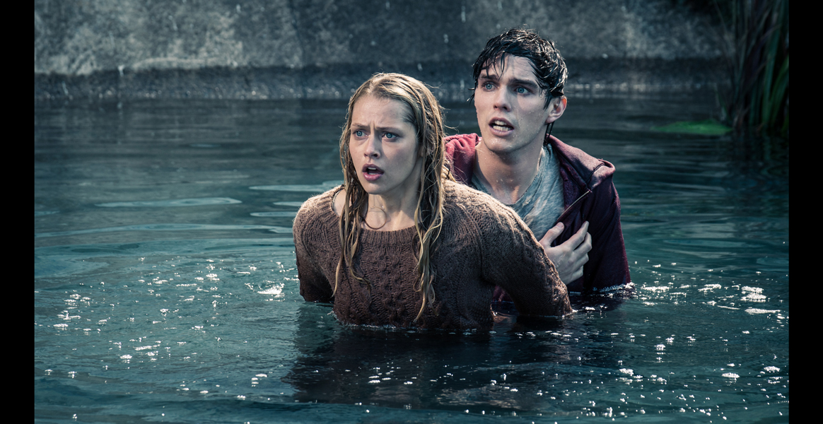 "Warm Bodies" Teresa Palmer and Nicholas Hoult